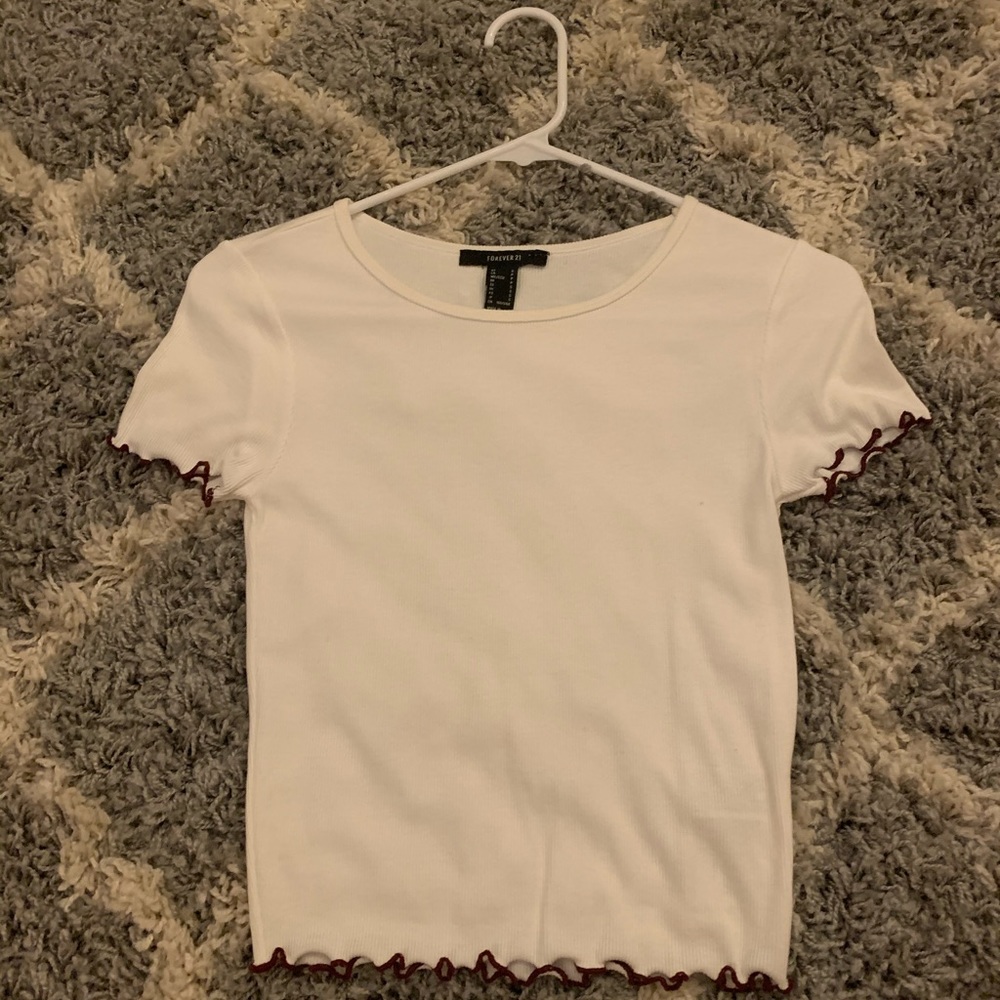 short sleeve knit top